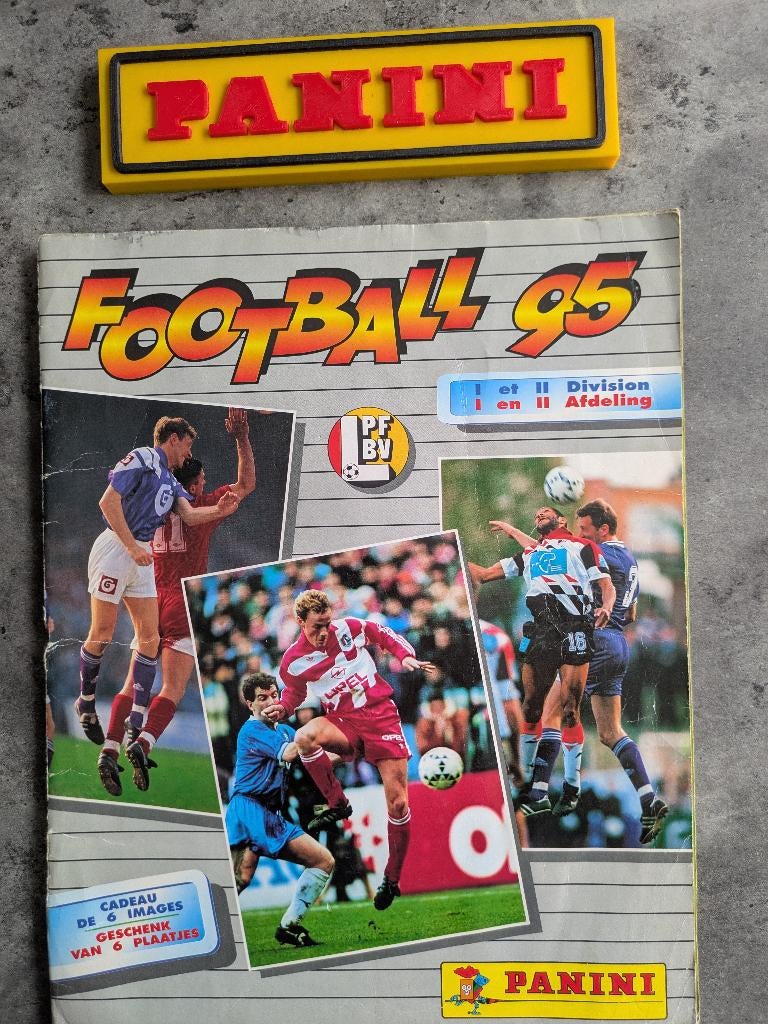 PANINI FOOTBALL 95 Voetbal STICKER ALBUM INCL BESTELBON, Verzenden, Sticker