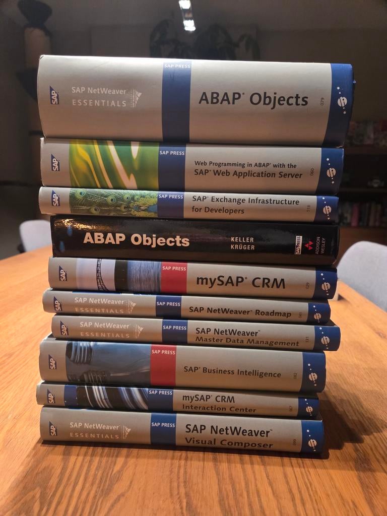 Set boeken ABAP SAP informatica, Boeken, Ophalen of Verzenden