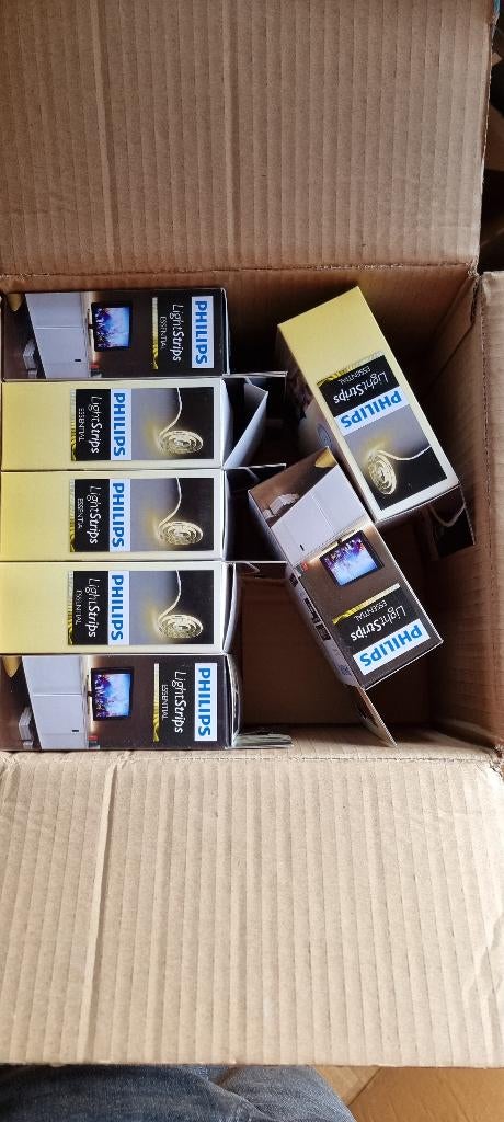 7x Philips ledstip 1meter, Maison & Meubles, Lampes | Lampes en vrac, Enlèvement, Neuf, Ampoule LED