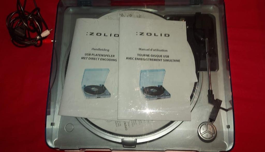 USB platendraaier ZOLID, Enlèvement, Comme neuf