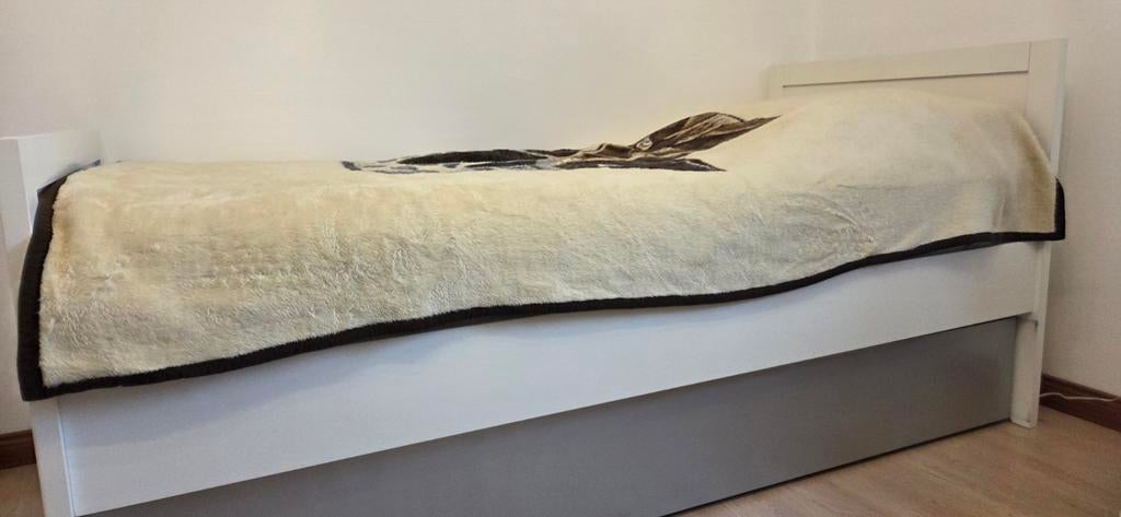 Bedframe met onderbed, Huis en Inrichting, Slaapkamer | Bedden, Ophalen