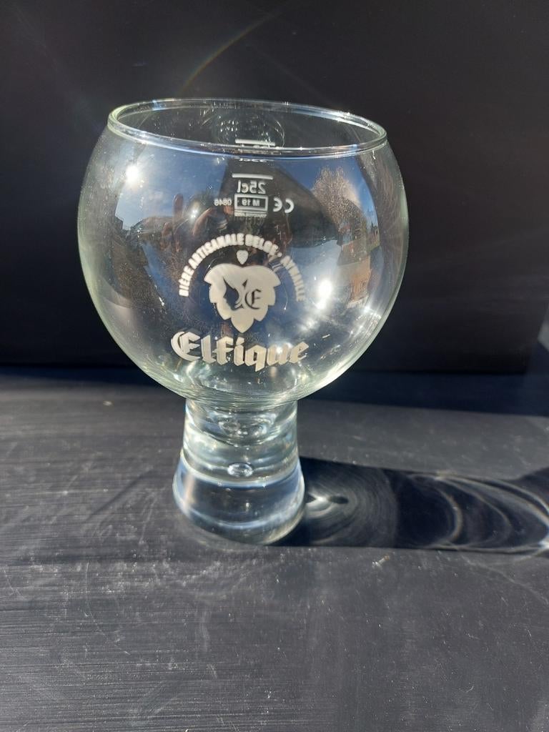 Verre à bière belge Elfique, Enlèvement ou Envoi, Comme neuf, Verre à bière
