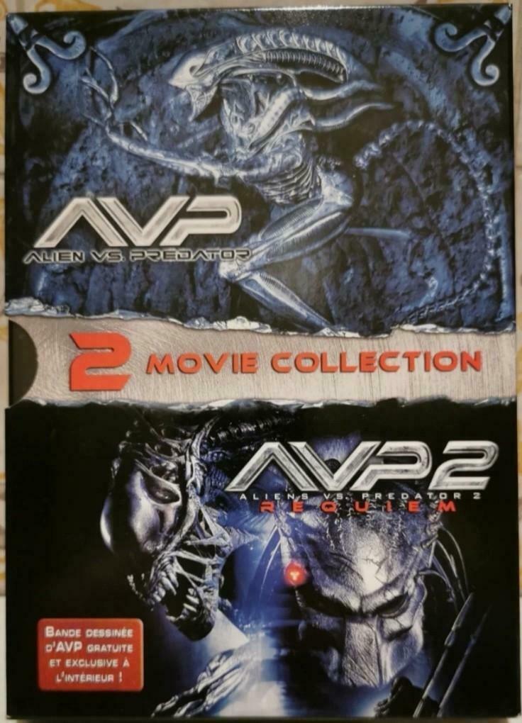 DVD: Doos AVP1 / AVP (Alien tegen Predator), Cd's en Dvd's, Zo goed als nieuw