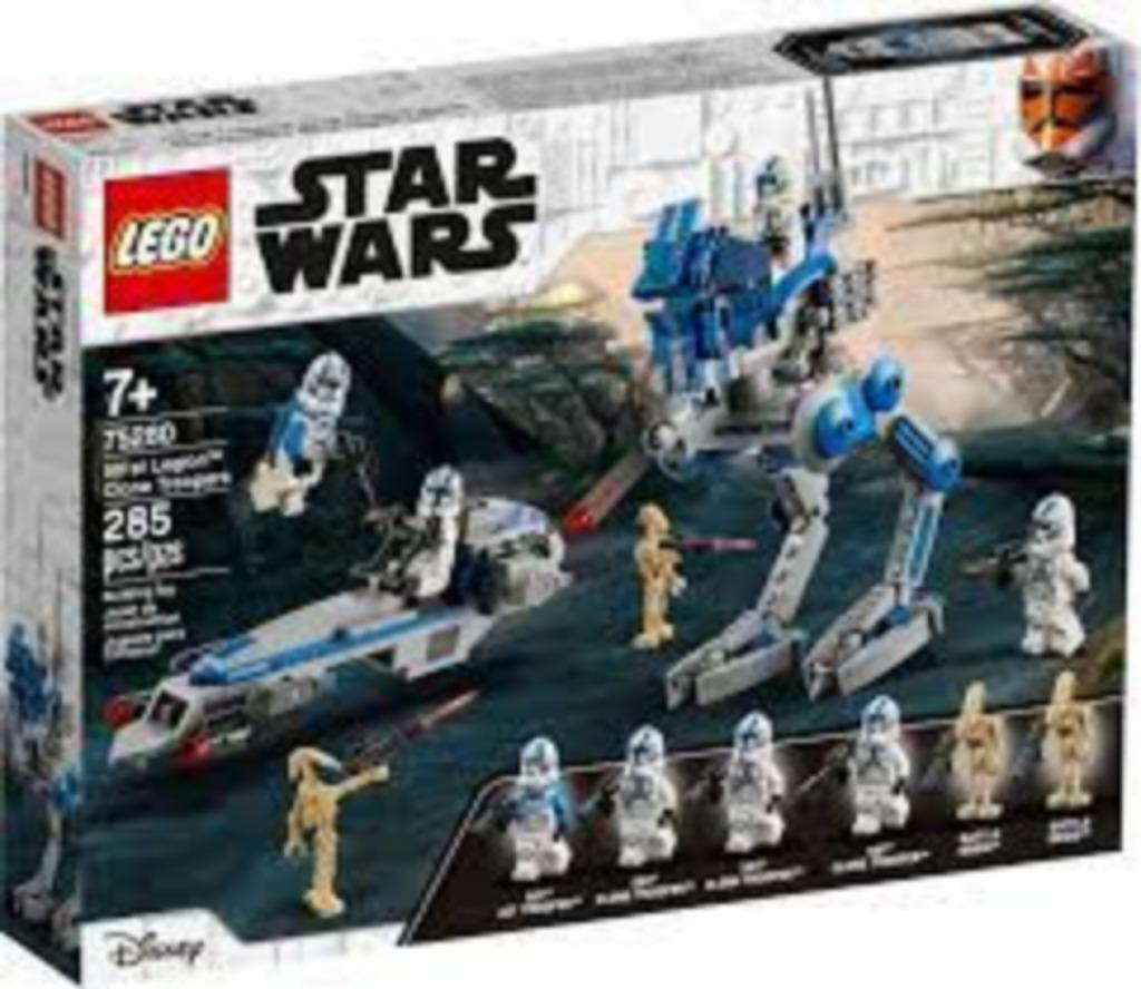 Lego Star Wars 75280 Clone Troopers van het 501st Legion, Ophalen of Verzenden, Nieuw, Complete set, Lego