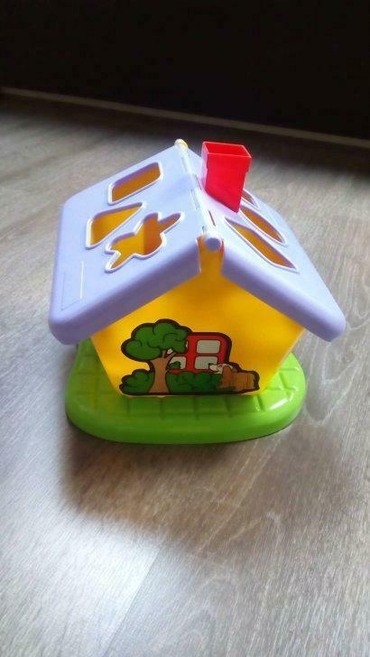 Huisje met vormpjes, fijne motoriek, Ophalen, Gebruikt