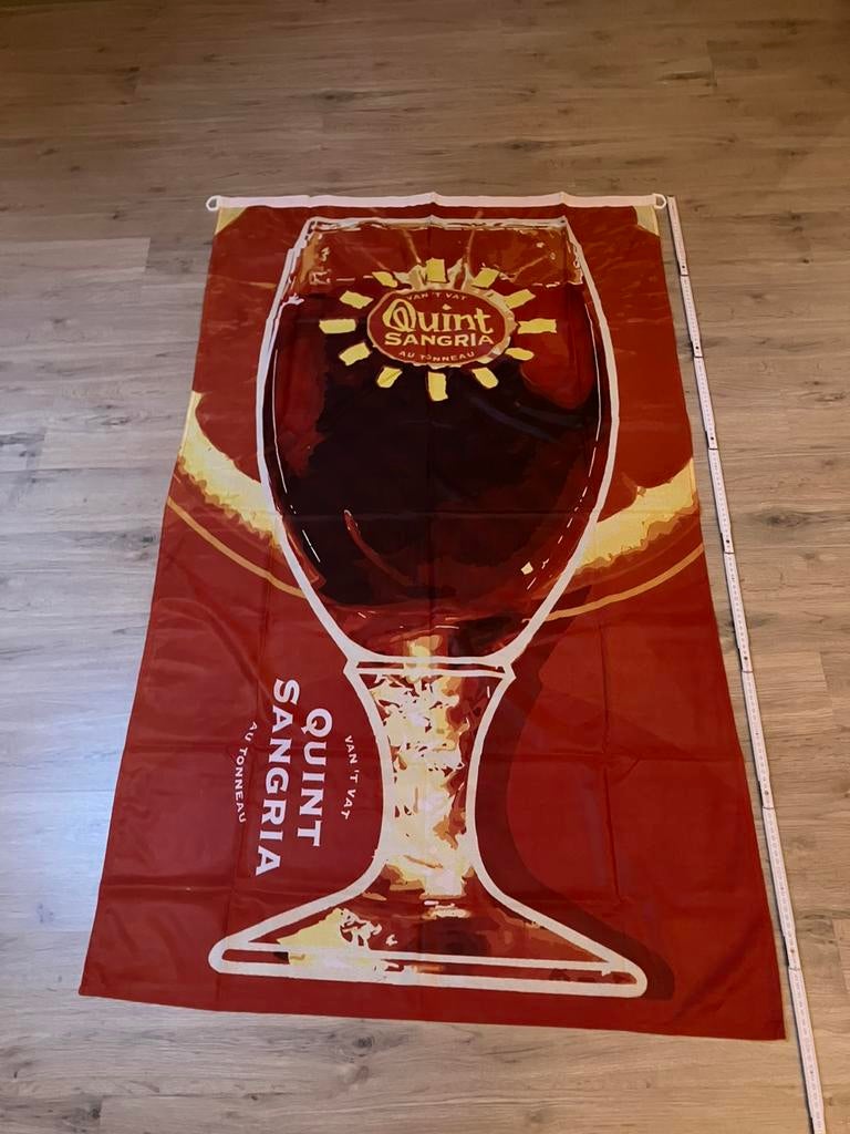 Vlag Sangria Quint, Ophalen of Verzenden, Nieuw
