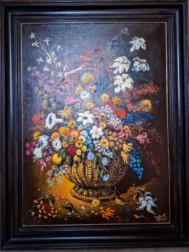 Schilderij Willy Broeckaert, Ophalen