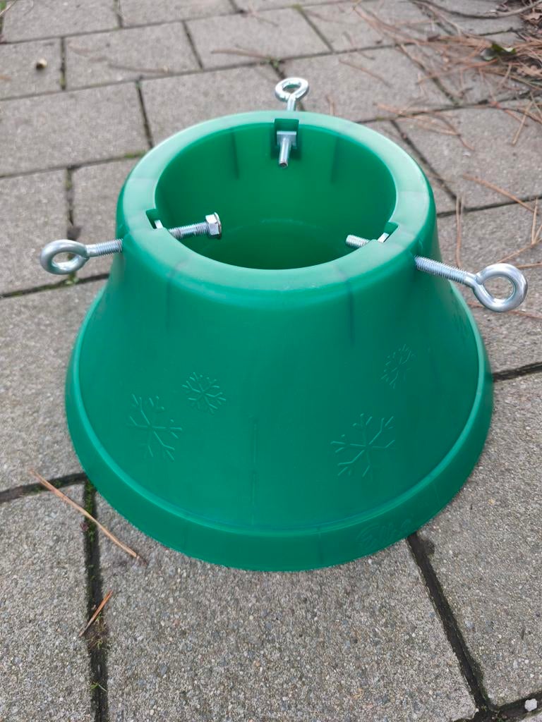 Kerstboom voet / standaard  Ø 39.2 x H 18.0 cm  Groen, Enlèvement