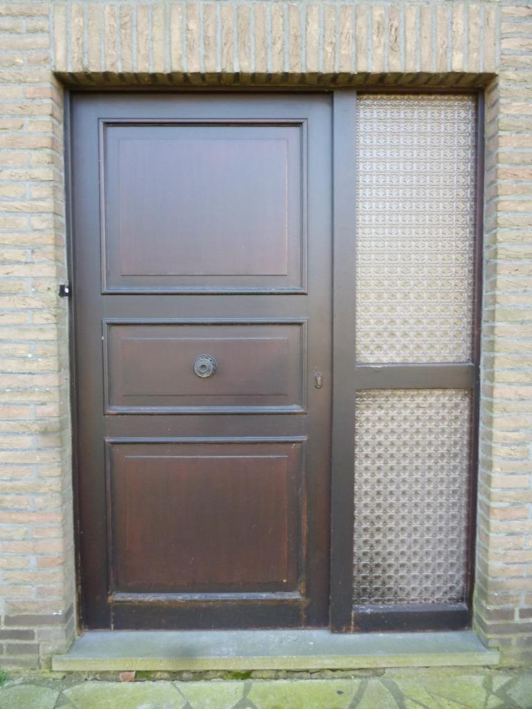 Houten voordeur, Ophalen, Gebruikt