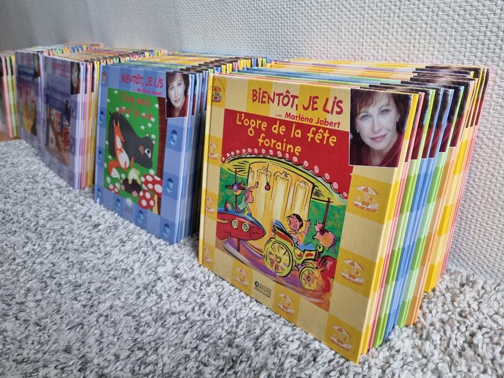 Marlene Jobert. Bientôt je lis. Boeken + cd's. Collectie 78p, Ophalen of Verzenden