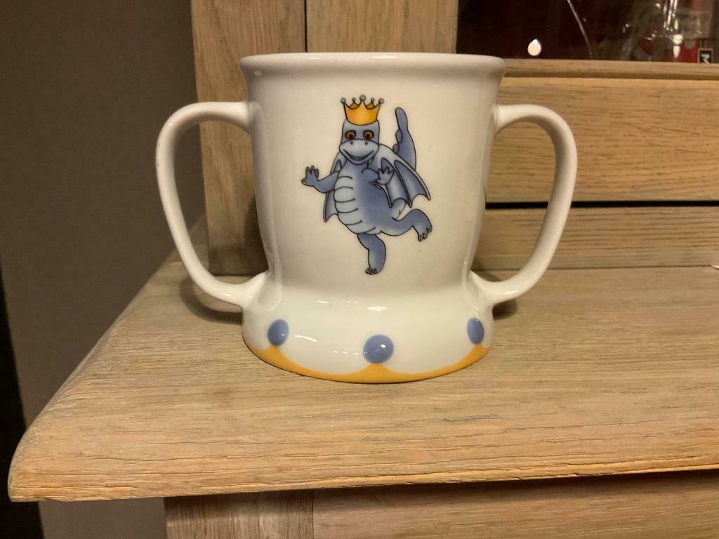 Vintage Ikea Kopje Mok Smaskig, Ophalen of Verzenden, Zo goed als nieuw, Porselein, Kop(pen) en/of Schotel(s)