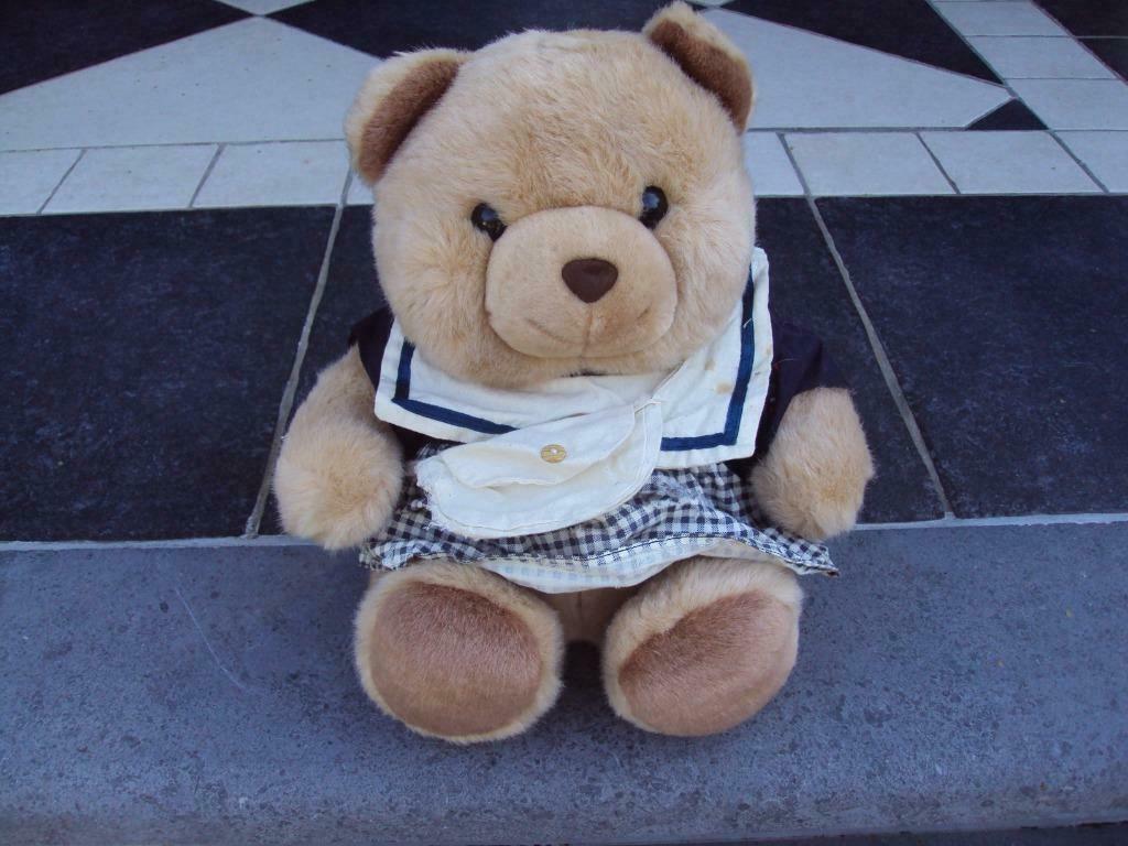 mooi knuffelbeertje met kleedje aan, Enlèvement ou Envoi, Utilisé, Ours