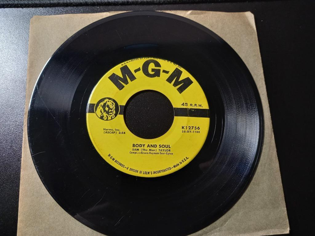 Sam (The Man) Taylor ‎– Body And Soul / Bucks County Bounce, Gebruikt, 7 inch, Single, Ophalen of Verzenden