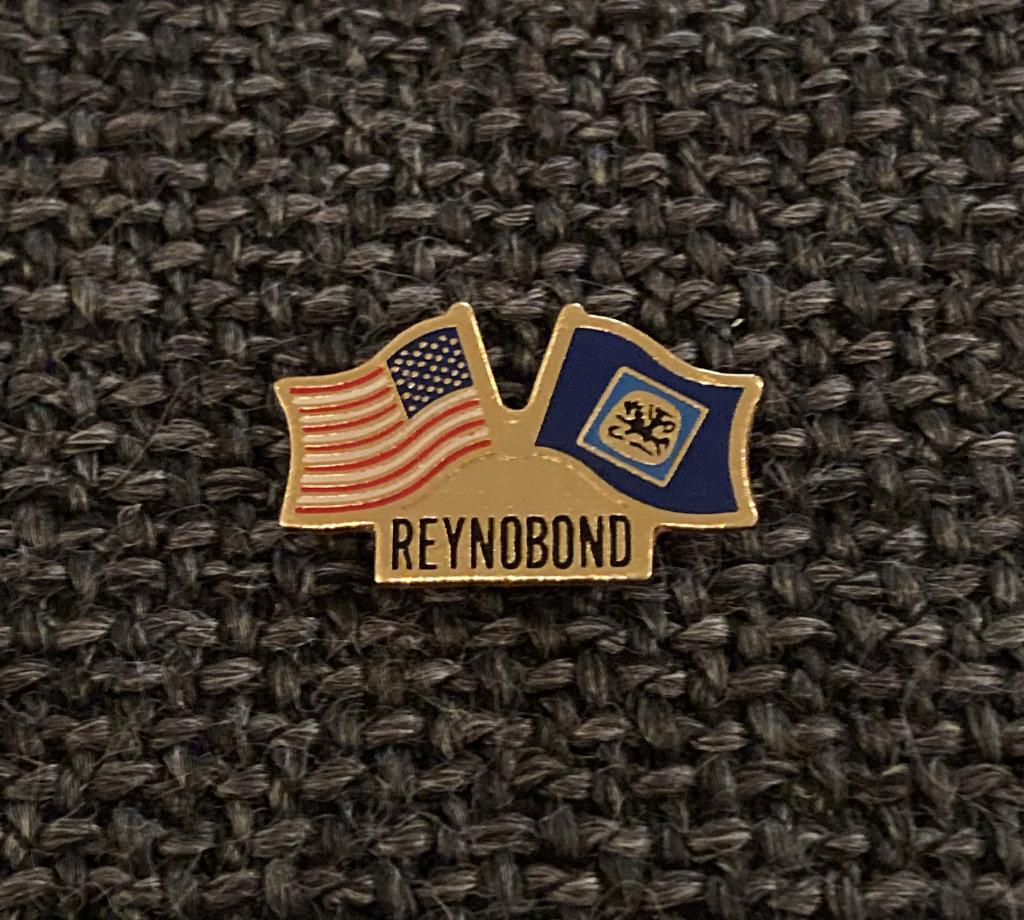 PIN - FLAG - DRAPEAU - FLAG - REYNOBOND - USA - AMERIKA, Verzenden, Gebruikt, Stad of Land, Speldje of Pin