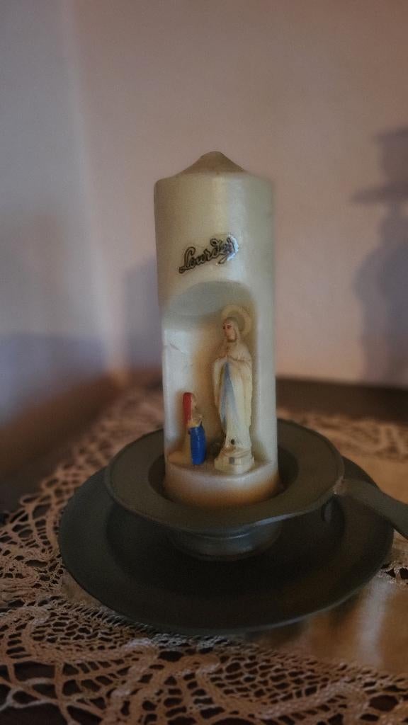Lourdes kaars op schaal, Verzamelen, Ophalen