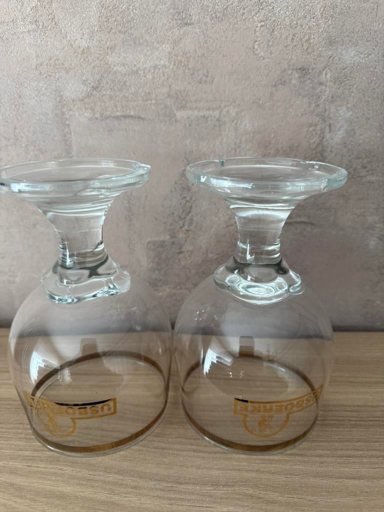 Cognacglazen of brandy snifters van het merk ijsboerke, Verzamelen, Glas en Drinkglazen, Zo goed als nieuw, Ophalen