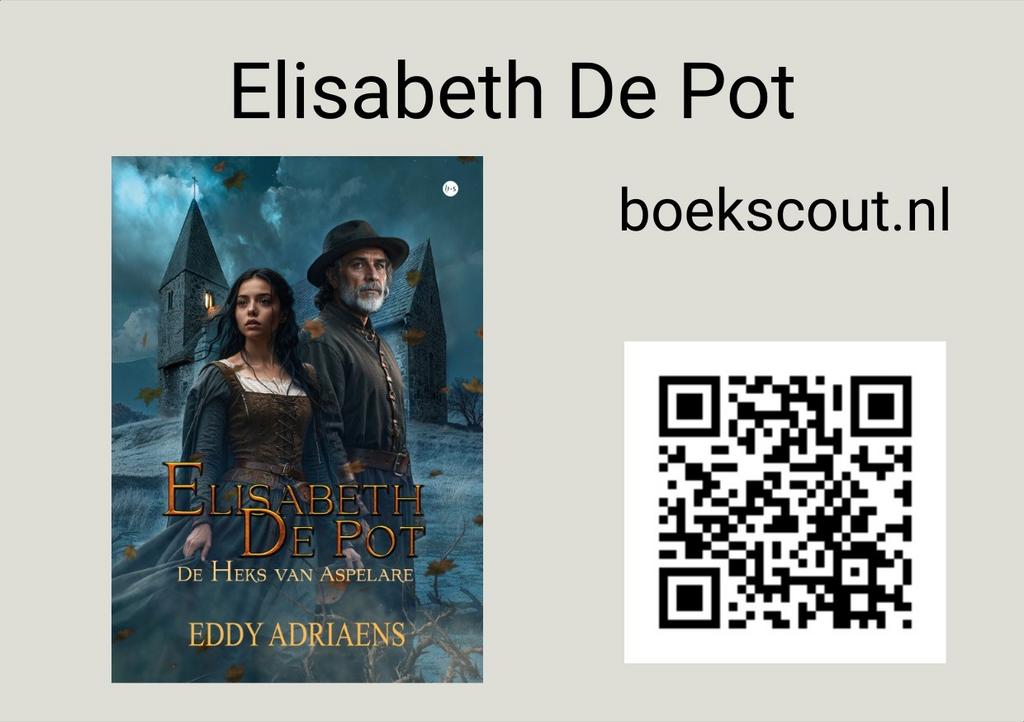 Elisabeth De Pot, De Heks van Aspelare,  historische fictie, Ophalen of Verzenden, Nieuw