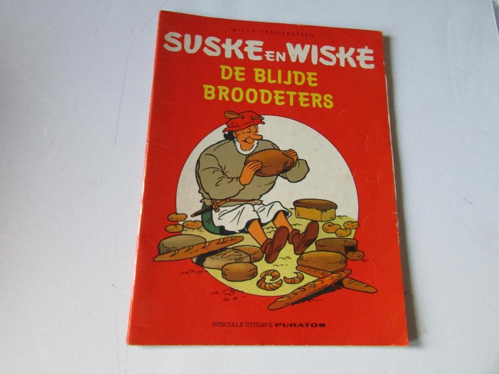 SUSKE EN WISKE ; DE BLIJDE BROODETERS, Livres, BD, Utilisé, Une BD, Enlèvement ou Envoi