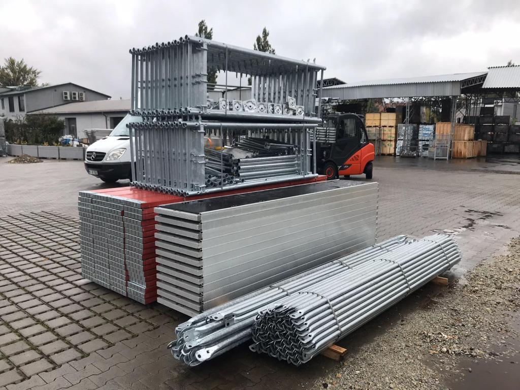 Kit d'échafaudage Rux | 150 m² | Neuf de stock, Envoi, Neuf, Échafaudage de façade, 5 mètres de hauteur ou plus