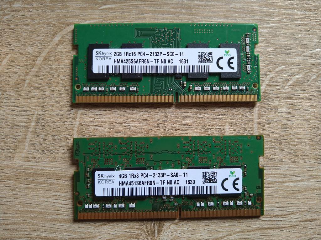 SODIMM(laptop)- DDR4 - 2133p- 2 en 4GB, Ophalen, Gebruikt, DDR4, Laptop