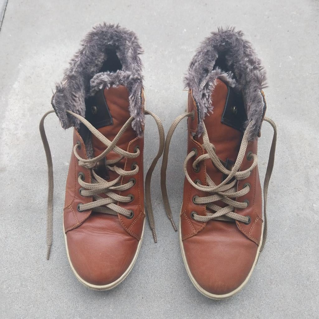 Chaussure River Woods en cuir marron, Enlèvement ou Envoi, River Woods, Brun, Boots et Botinnes