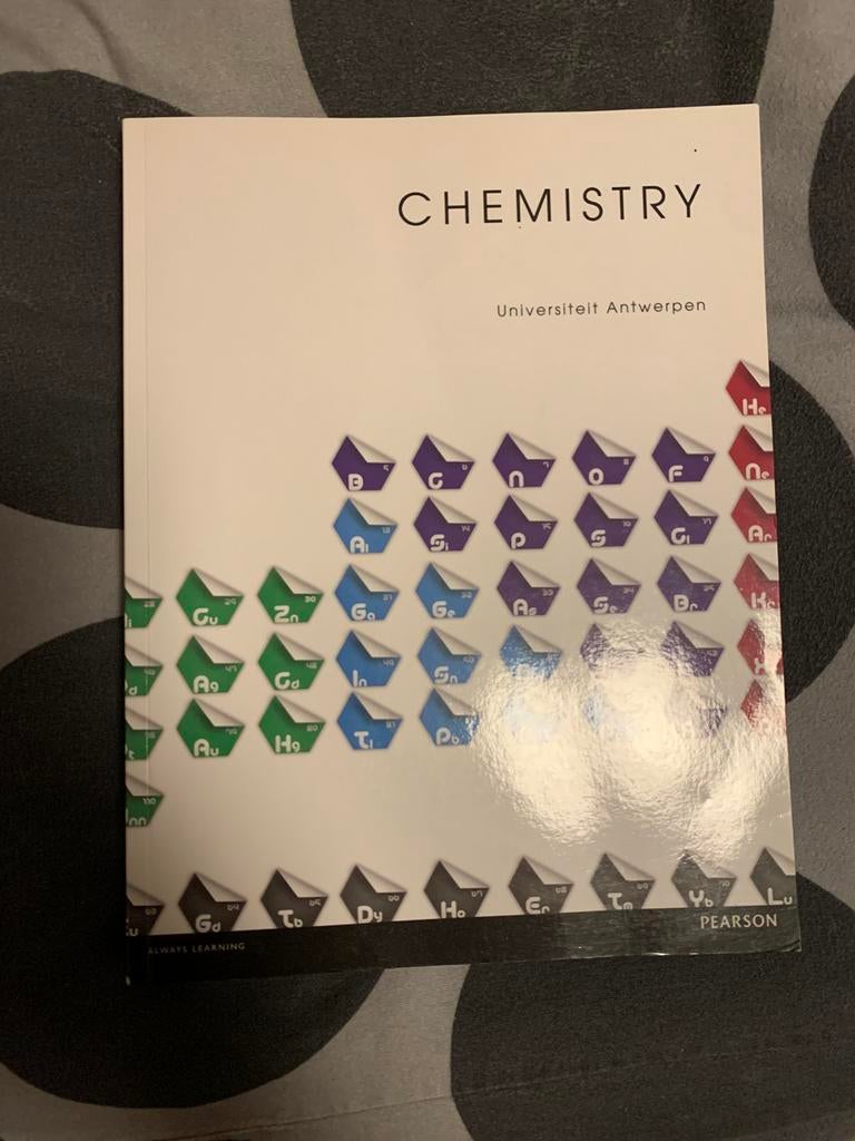 Chemistry Universiteit Antwerpen, Ophalen of Verzenden, Zo goed als nieuw