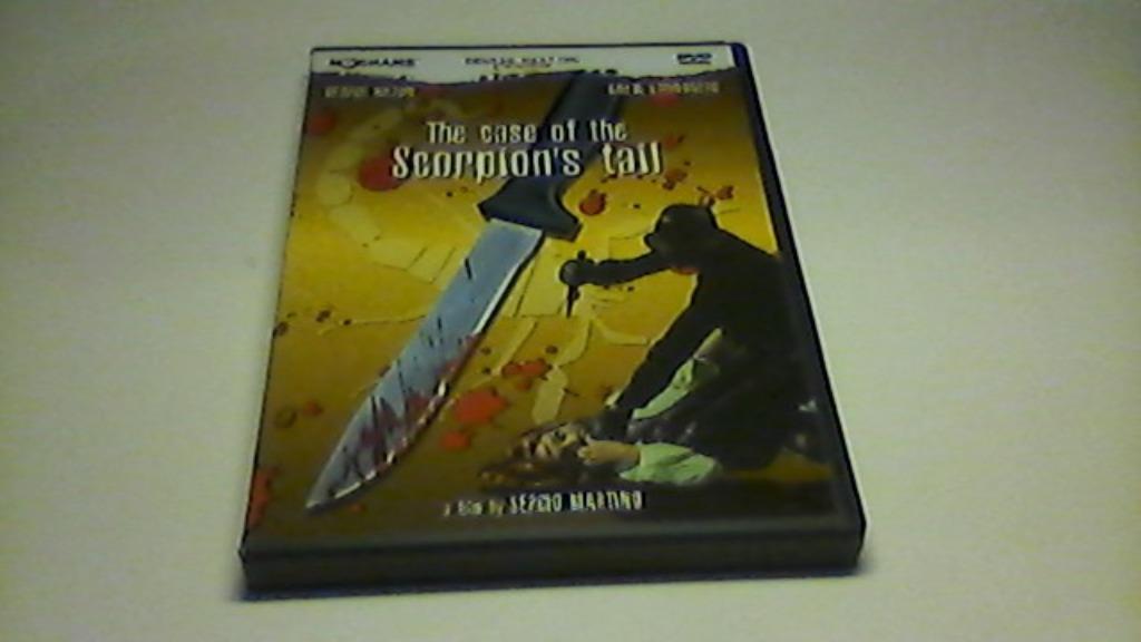 The case of the scorpion's tail / Anita Strindberg / dvd, Thrillers et Policier, Comme neuf, 1960 à 1980, À partir de 12 ans