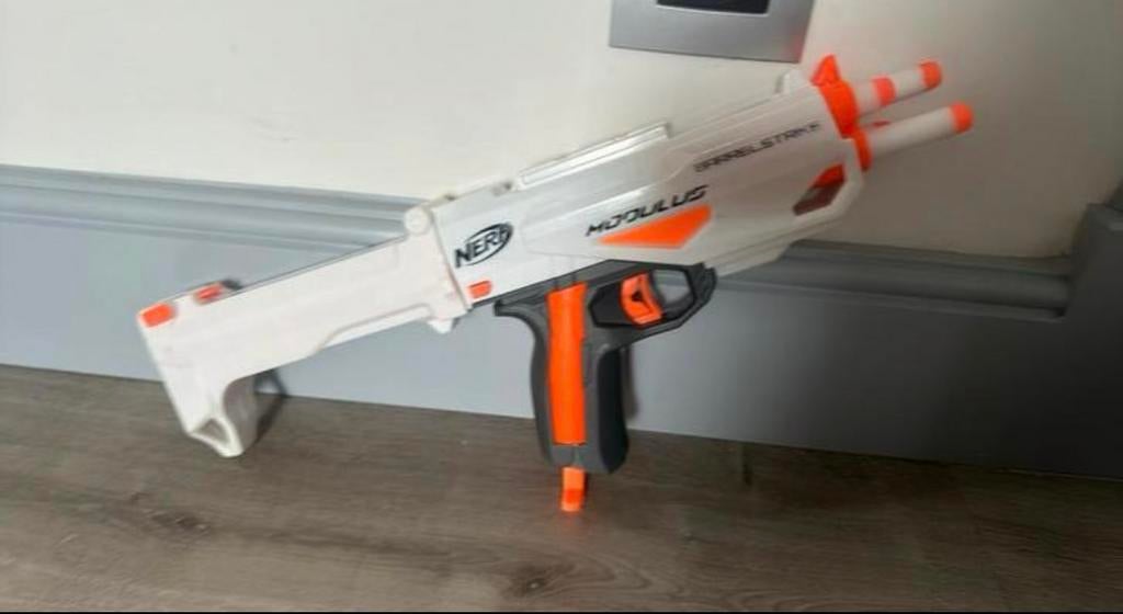 Nerf Modulus Barrel Strike en Dart tag, Enlèvement, Comme neuf