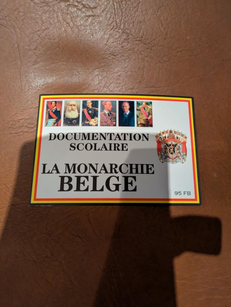 La monarchie belge, Collections, Enlèvement ou Envoi, Comme neuf, Carte, Photo ou Gravure