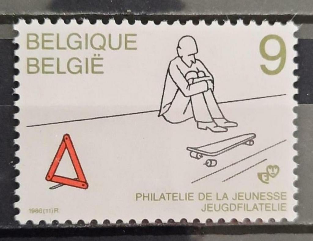 België: OBP 2224 ** Jeugdfilatelie 1986., Frankeerzegel, Ophalen of Verzenden, Zonder stempel, Postfris