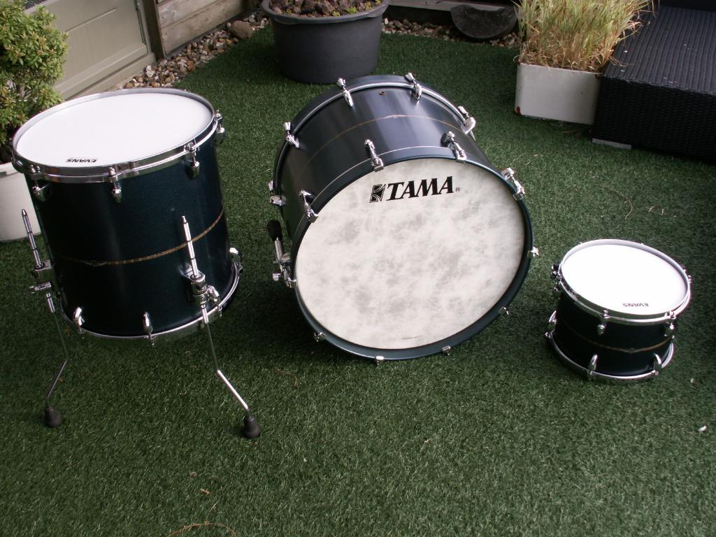 Tama Star bubinga  drumstel shell set (als nieuw), Musique & Instruments, Batteries & Percussions, Enlèvement, Comme neuf, Tama