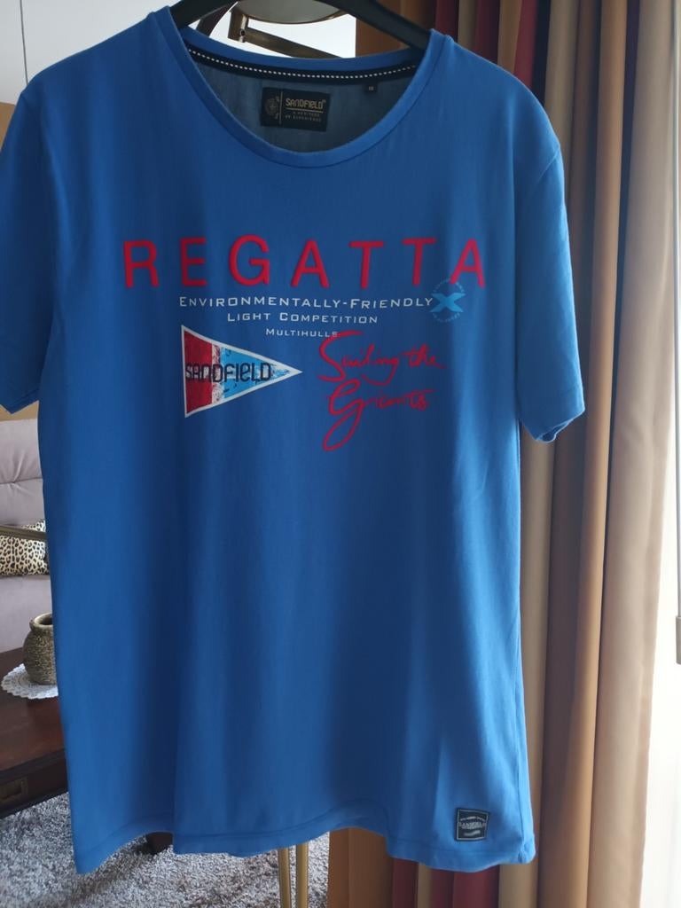 Nieuw T - SHIRT van SANDFIELD, Kleding | Heren, Ophalen of Verzenden, Nieuw, Blauw