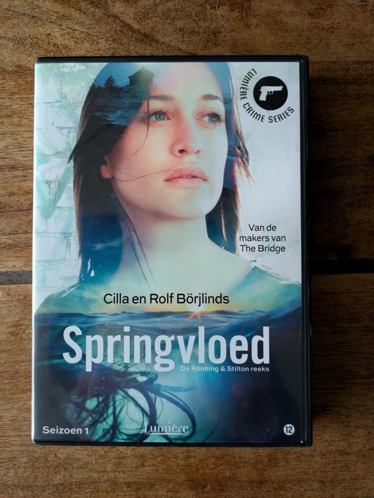 dvd box Springvloed, Ophalen of Verzenden, Zo goed als nieuw, Thriller, Boxset