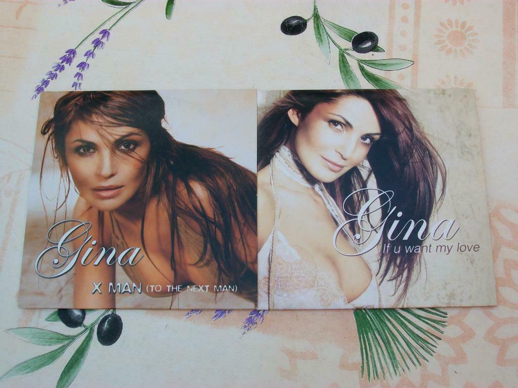 Cd -Gina - Gina Brondeel - X Man - X-Session, Cd's en Dvd's, Ophalen of Verzenden, Gebruikt