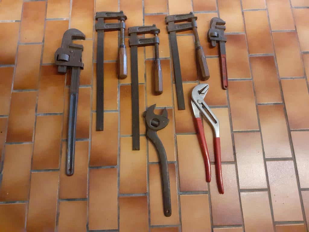 handgereedschap, Bricolage & Construction, Outillage | Outillage à main, Enlèvement, Utilisé, Jeu d'outils