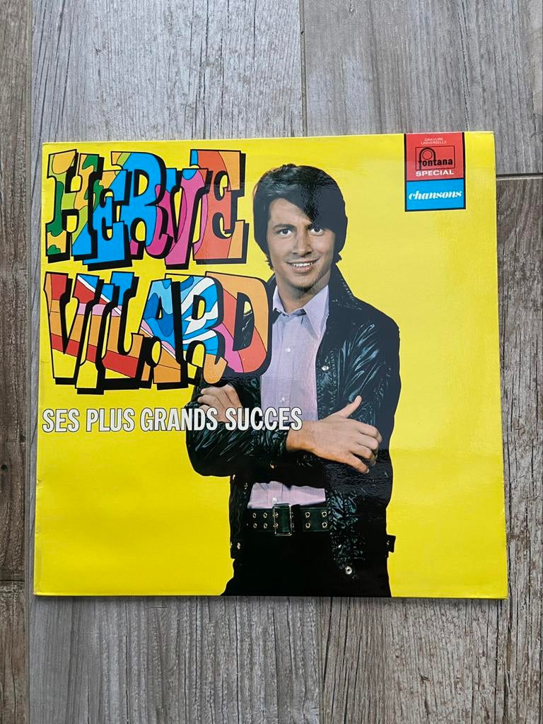 LP Hervé Villard/Best Off, Enlèvement ou Envoi, Utilisé
