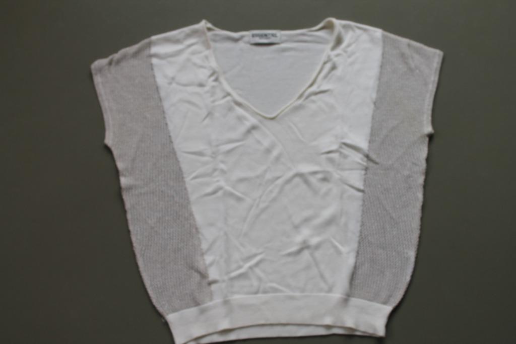 Wolwitte trui Essentiel Antwerp met lurex, mt M, Kleding | Dames, Maat 38/40 (M), Overige kleuren, Verzenden, Essentiel Antwerp