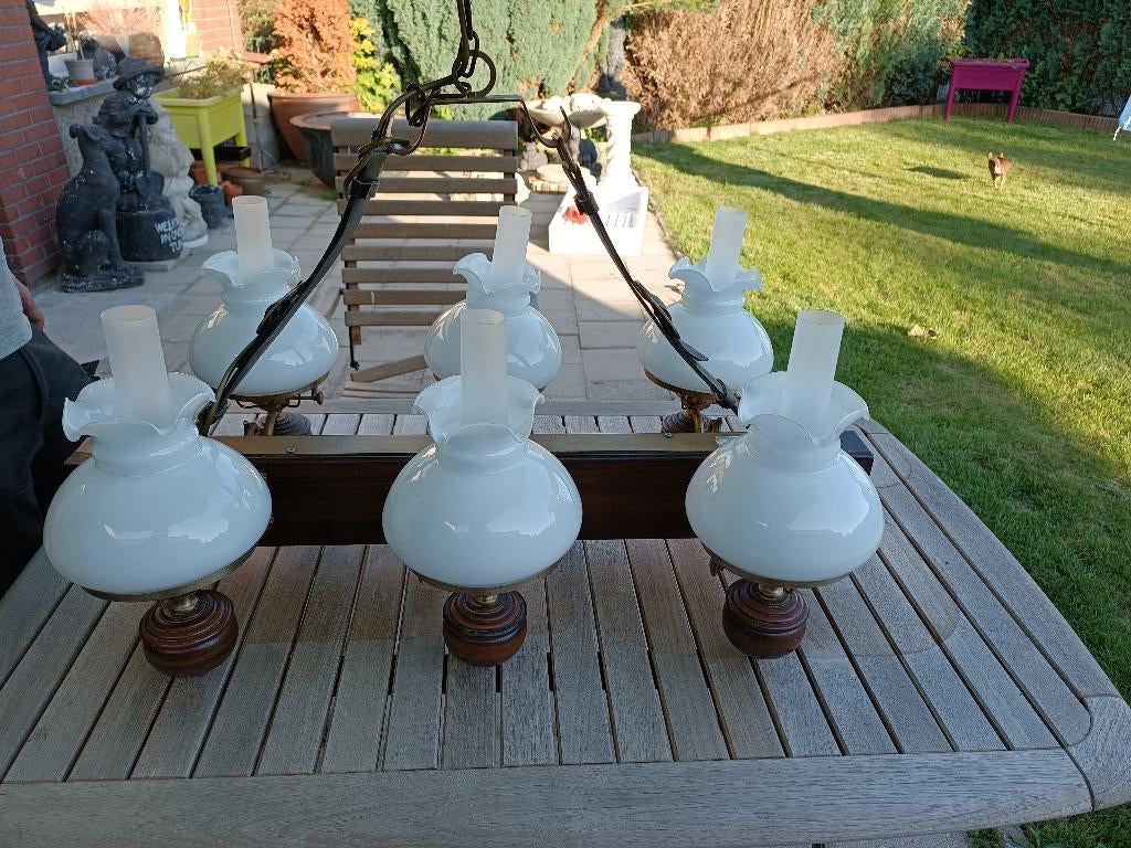 Landelijke luster, Enlèvement, Utilisé, Verre, Landelijk