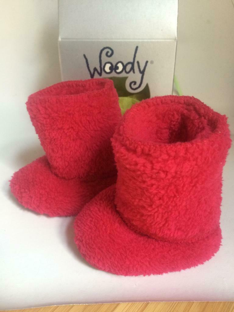 NIEUW - WOODY baby pantoffeltjes, Kinderen en Baby's, Slofjes, Jongetje of Meisje, Nieuw, Ophalen of Verzenden