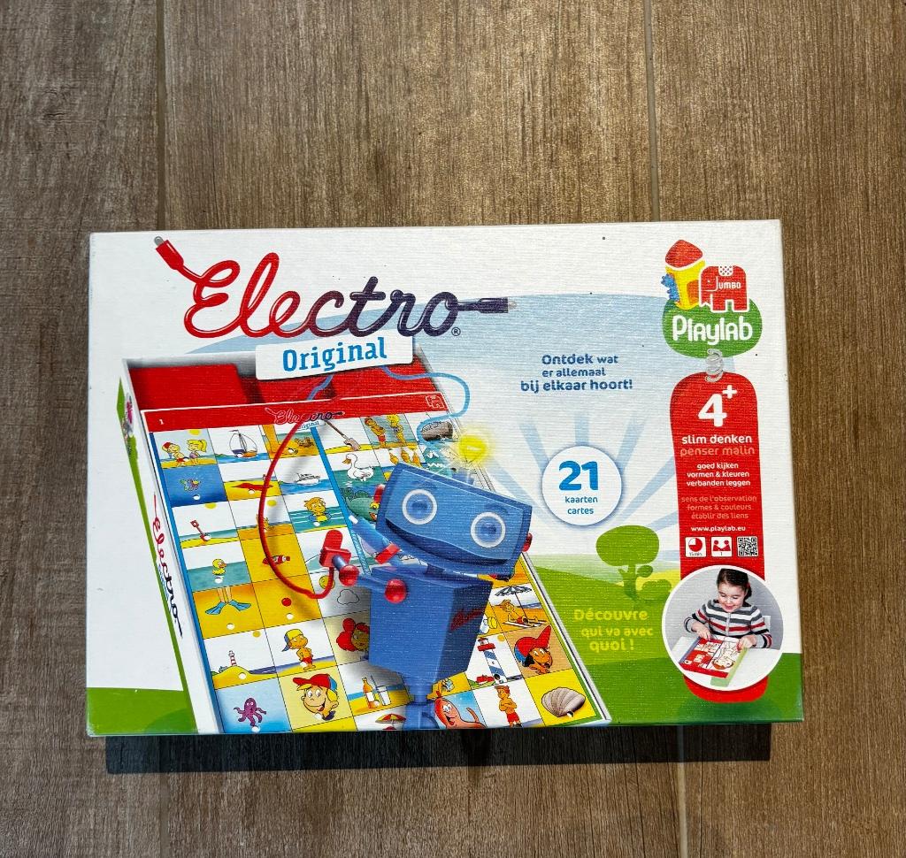 Gezelschapsspel Electro Original - Jumbo, Kinderen en Baby's, Ophalen of Verzenden, Zo goed als nieuw