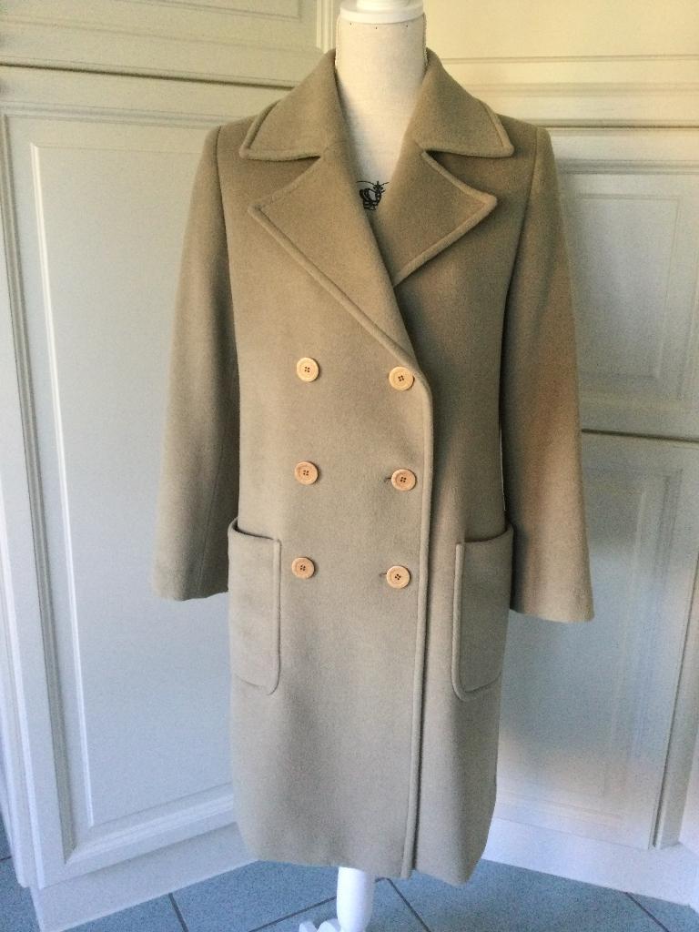 Supermooie stijlvolle mantel, Kleding | Dames, Jassen | Winter, Beige, Ophalen of Verzenden, Zo goed als nieuw, Gigue