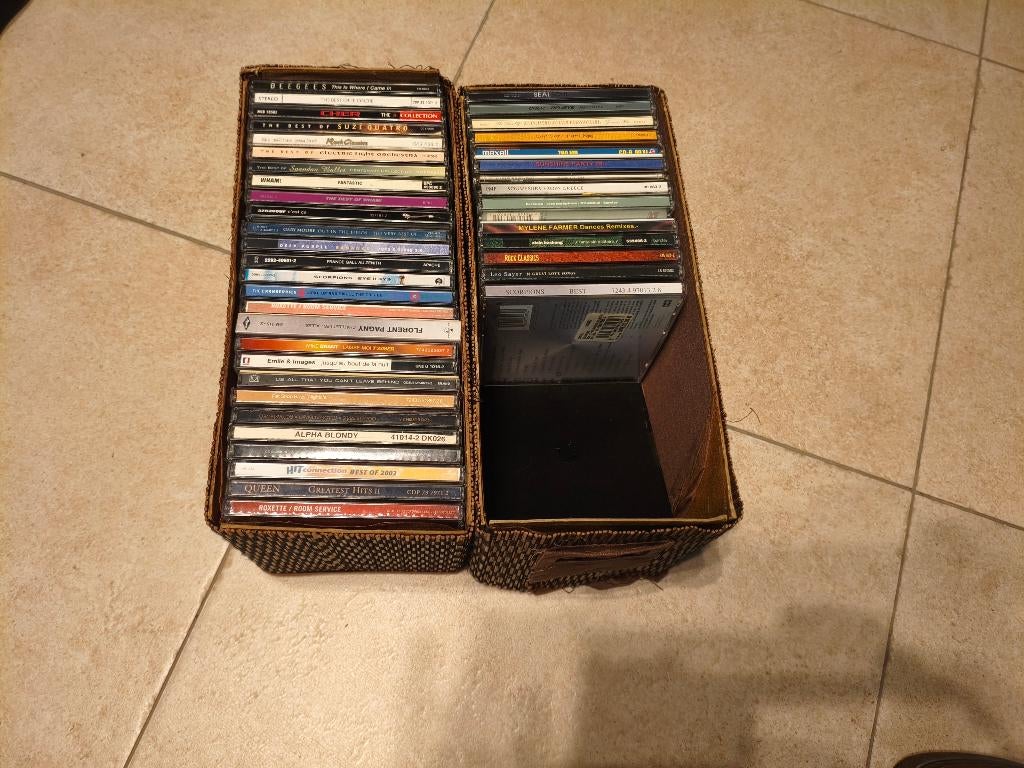 lot de 42 albums CD, CD & DVD, Enlèvement ou Envoi, Utilisé