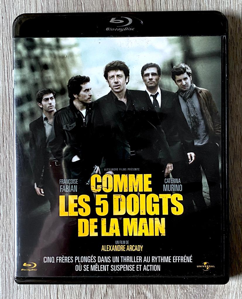 COMME LES 5 DOIGTS DE LA MAIN (Cultfilm) // Staat Als Nieuw, Ophalen of Verzenden, Zo goed als nieuw, Thrillers en Misdaad