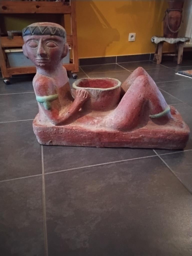 Mexicaanse  beeld, Antiek en Kunst, Ophalen