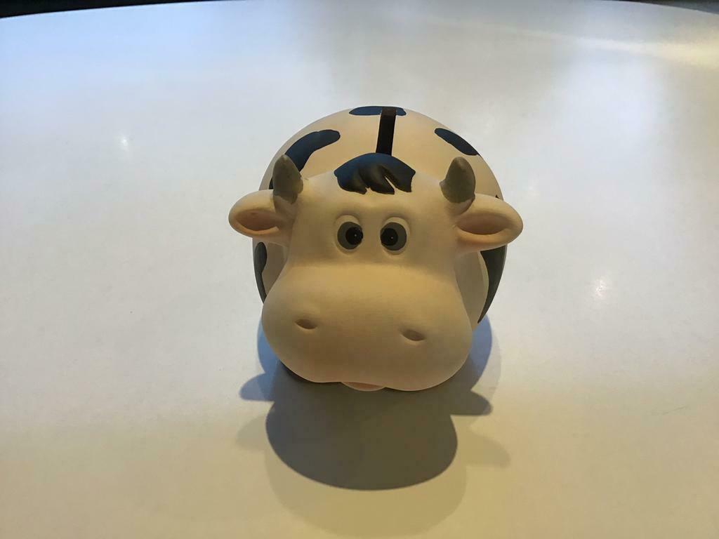 Spaarpot koetje in steen,in perfecte staat, Verzamelen, Spaarpotten, Ophalen of Verzenden, Zo goed als nieuw