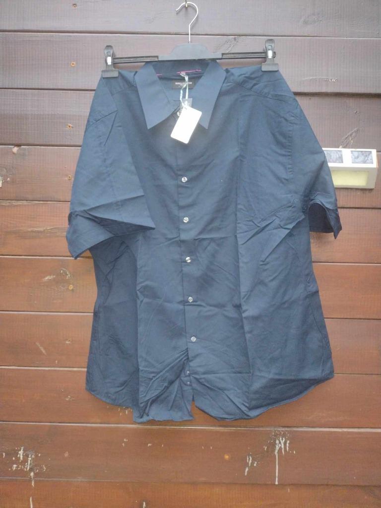 Heren hemd nieuw 3XXXl maat 48, Verzenden, Nieuw, Zwart, Russel collection