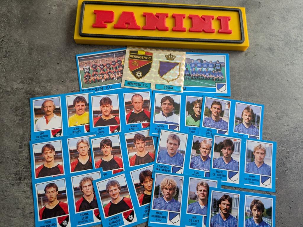 PANINI FOOTBALL 87 BERINGEN/FC BOOM  15 STICKERS 1987, Verzenden, Nieuw