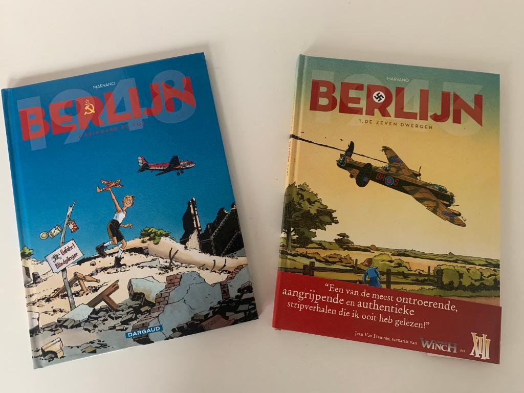 Berlijn HC 1+ 2 (Marvano), Boeken, Stripverhalen, Meerdere stripboeken, Ophalen of Verzenden, Zo goed als nieuw, Marvano
