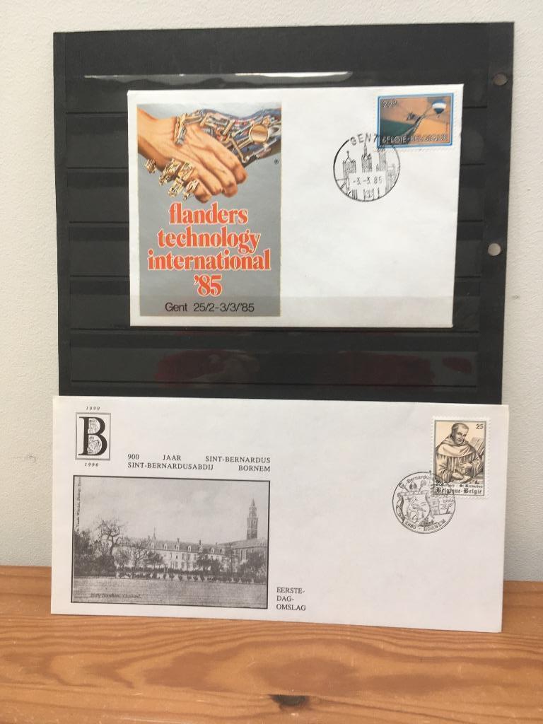 FDC Sint-Bernadusabdij & Flanders Expo, Enlèvement, Affranchi, Autres thèmes