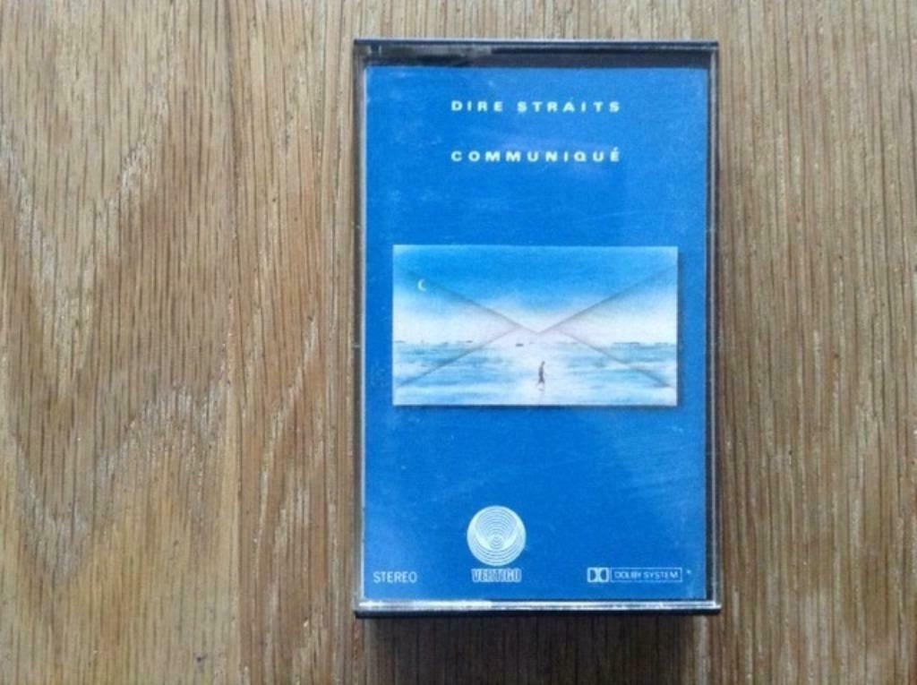 muziekcassette dire straits, Cd's en Dvd's, Cassettebandjes, Origineel, Rock en Metal, 1 bandje, Ophalen of Verzenden